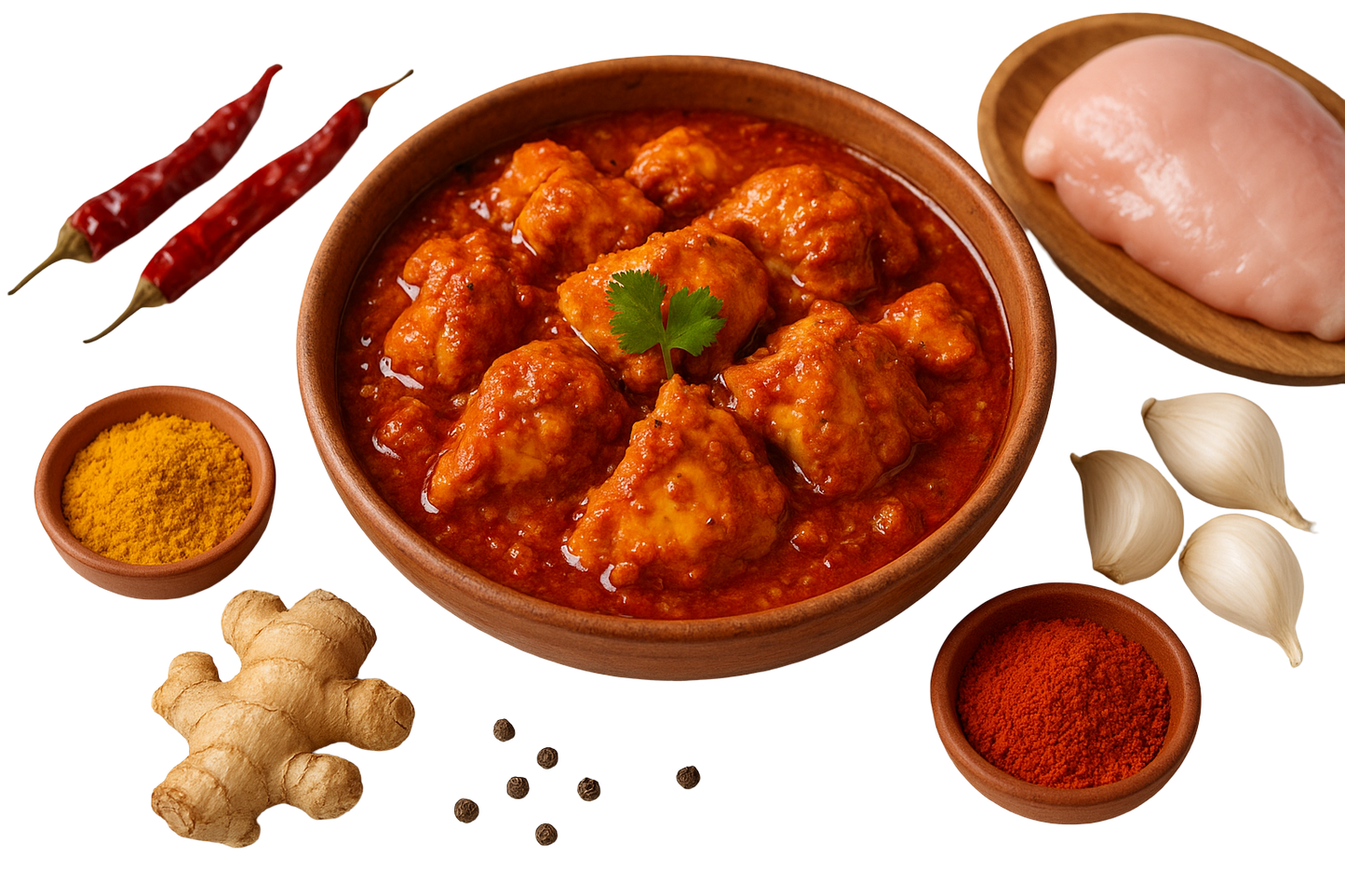 Royal Chicken Pickle North Indian Style - 350gms